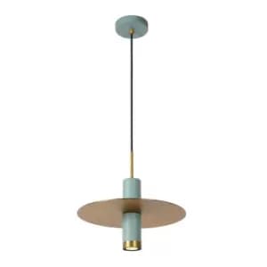 Selin Modern Pendant Light - Ø35cm - 1xGU10 - Turquoise