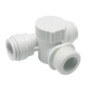 JG Speedfit White Push-fit Appliance Pipe tee (Dia)15mm