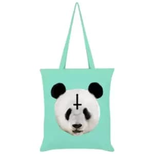 Unorthodox Collective Panda Tote Bag (One Size) (Mint Green) - Mint Green