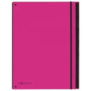 Pagna A4 7 Compartment Master Organiser Pink Pack of 10