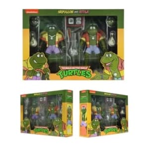 TMNT Cartoon Napoleon and Atilla Frog 2 Pack 7" Scale Figures