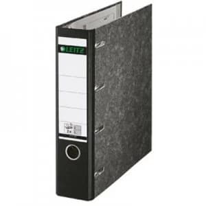 Leitz Lever arch file 1092-00-00 2 x A5 landscape Spine width: 75mm Black Paste paper 4 brackets 10920000