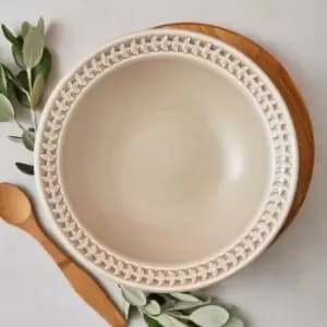 Portmeirion Set of 4 Botanic Garden Harmony Pasta Bowl Stone (Natural)