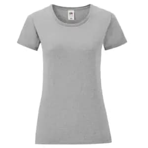 Fruit of the Loom Womens/Ladies Iconic 150 Heather T-Shirt (M) (Athletic Heather Grey)