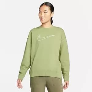 Womens Nike Dri-FIT Get Fit Graphic Crewneck Sweatshirt