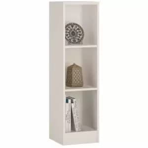 4 You Medium Narrow Bookcase, white