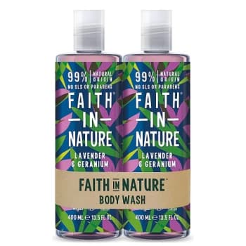 Faith Lavender Geranium/Hemp Meadowfoam Shower Gel(Banded) - (250mlx2)