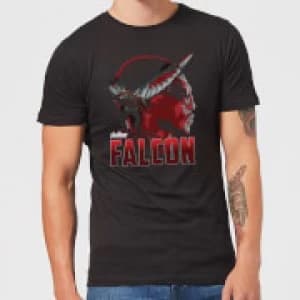 Avengers Falcon Mens T-Shirt - Black