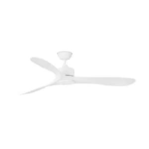 Luzon Large Ceiling Fan Without Light White