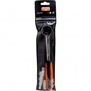 Bahco 1/2" Drive Radiator Valve Ratchet and Stepped Key Set 1/2"