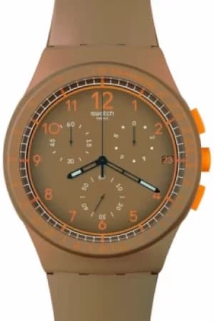 Mens Swatch Crazy Nuts Chronograph Watch SUSC400