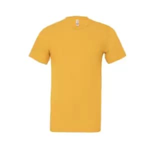 Bella + Canvas Adults Unisex Heather CVC T-Shirt (M) (Heather Yellow Gold)