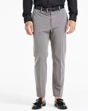 Farah Grey Stretch Twill Trousers 29in