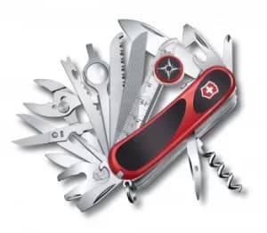 Evolution Grip S54 pocket knife (red, 85 mm)