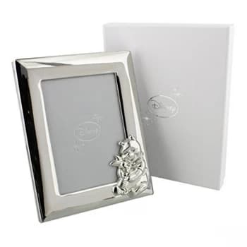 3.5" x 5" - Disney Winnie the Pooh Silver Plated Photo Frame