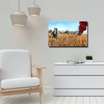 45702019C - 057 Multicolor Decorative Canvas Painting