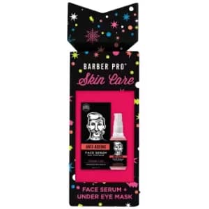 Barber Pro Skincare Cracker Face Serum and Under Eye Mask