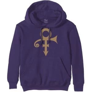 Prince - Symbol Unisex Large Hoodie - Purple