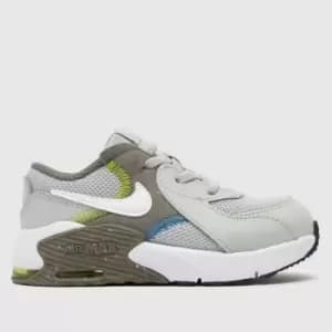 Nike Light Grey Air Max Excee Boys Toddler Trainers