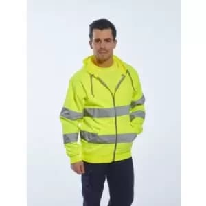 Portwest - B305ORRXL - sz Hi-Vis Zip Front Hoodie - Orange