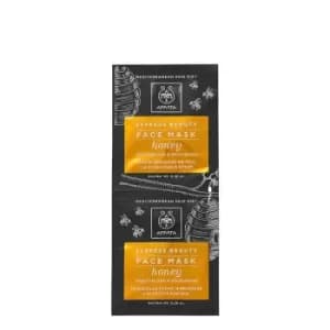 Apivita Express Beauty Moisturizing & Nourishing Face Mask Honey 2x8ml