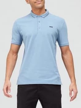 Hugo Boss Dinoso 202 Polo Shirt Medium Blue Size 2XL Men