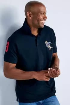 Short Sleeve Embroidered Polo Shirt