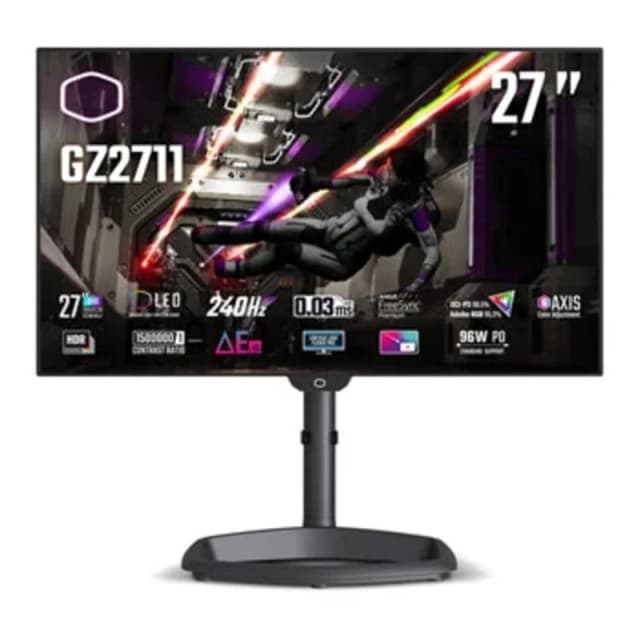 Cooler Master Tempest GZ2711 27" 2560x1440 OLED 240Hz 0.03ms Gaming Monitor