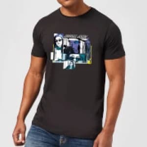 Marvel Knights Jessica Jones Comic Panels Mens T-Shirt - Black