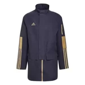 adidas Tiro Parka Jacket Mens - Blue