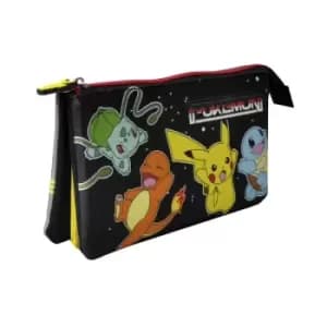 Pokemon Triple Pencil Case Starter