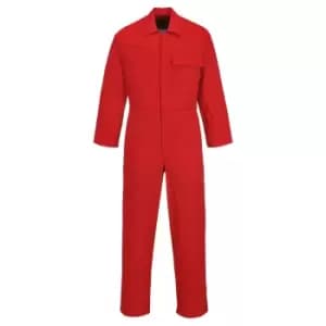 Safe Welder Mens Overall Red 2XL 32"