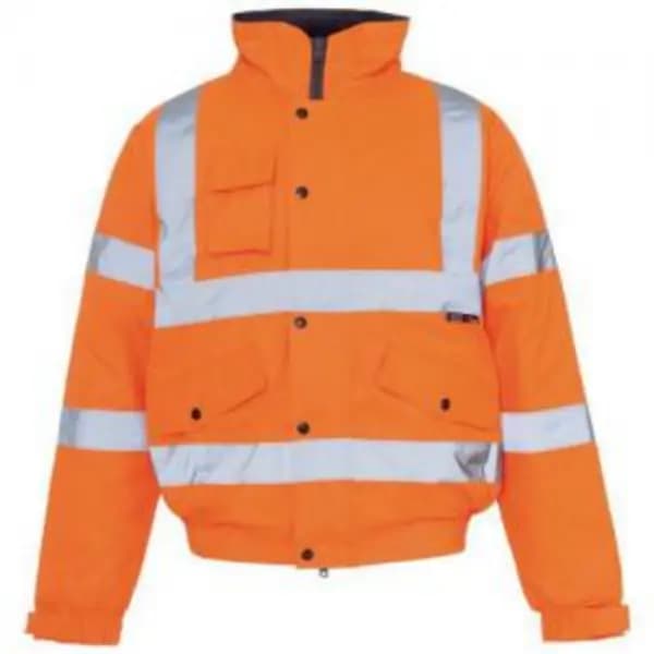 ESE Direct Hi-Vis Orange Bomber Jacket - Size 2x Extra Large 404646 Hi Vis Clothing