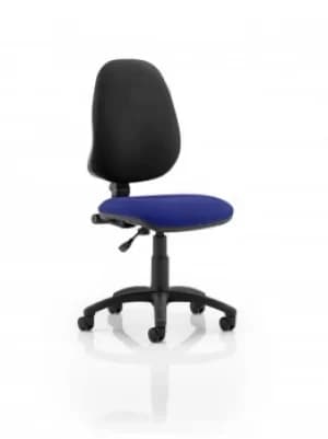 Eclipse I Lever Task Operator Chair Bespoke Colour Seat Admiral Blue