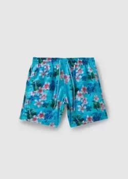 Vilebrequin Mens Moorea Swim Shorts In Lazulii Blue