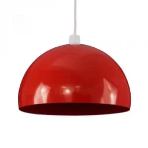 Curva Pendant Shade in Red