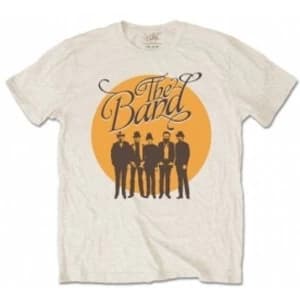The Band Circle Loge Mens Sand T Shirt X Large