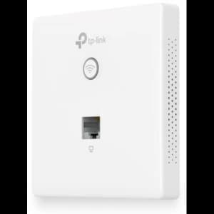 TP-LINK (EAP115-WALL) 300Mbps Wireless N Wall Mount Access Point, POE, 10/100, Free Software