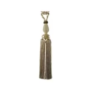 Roaring Twenties Gold Rush Tasseled Curtain Tie Back, Gold - Harrison Drape