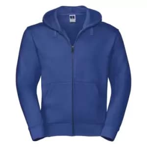 Russell Mens Authentic Full Zip Hooded Sweatshirt / Hoodie (3XL) (Bright Royal)