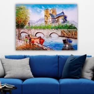 400016632_70100 Multicolor Decorative Canvas Painting