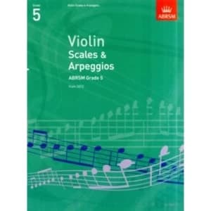 Violin Scales & Arpeggios, ABRSM Grade 5 : From 2012
