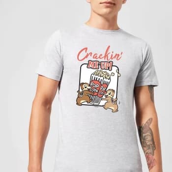 Disney Crackin Me Up Mens T-Shirt - Grey - XS - Grey