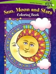 SPARK -- Sun, Moon and Stars Coloring Book