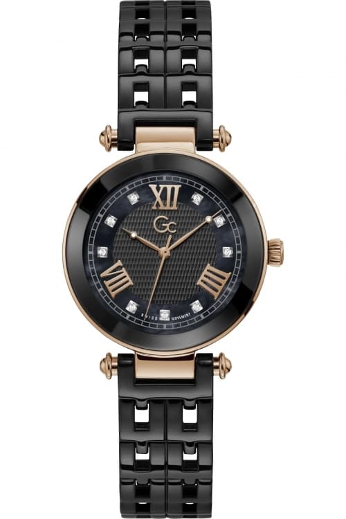 Gc Black Ladies Watch - Y66002L2MF