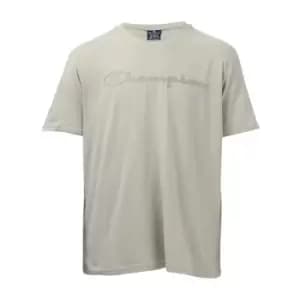 Champion Logo T-Shirt Mens - Beige