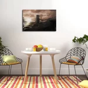 4570BRC-7 Multicolor Decorative Canvas Painting