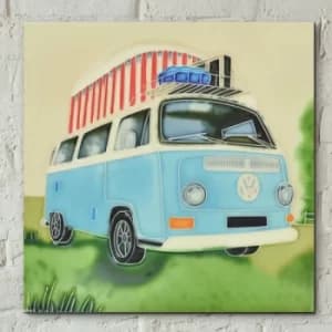 VW camping weekend 8 x 8 Tile