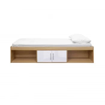 Dakota Cabin Bed Oak - White