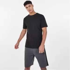 Everlast Plaque Logo T-Shirt - Black